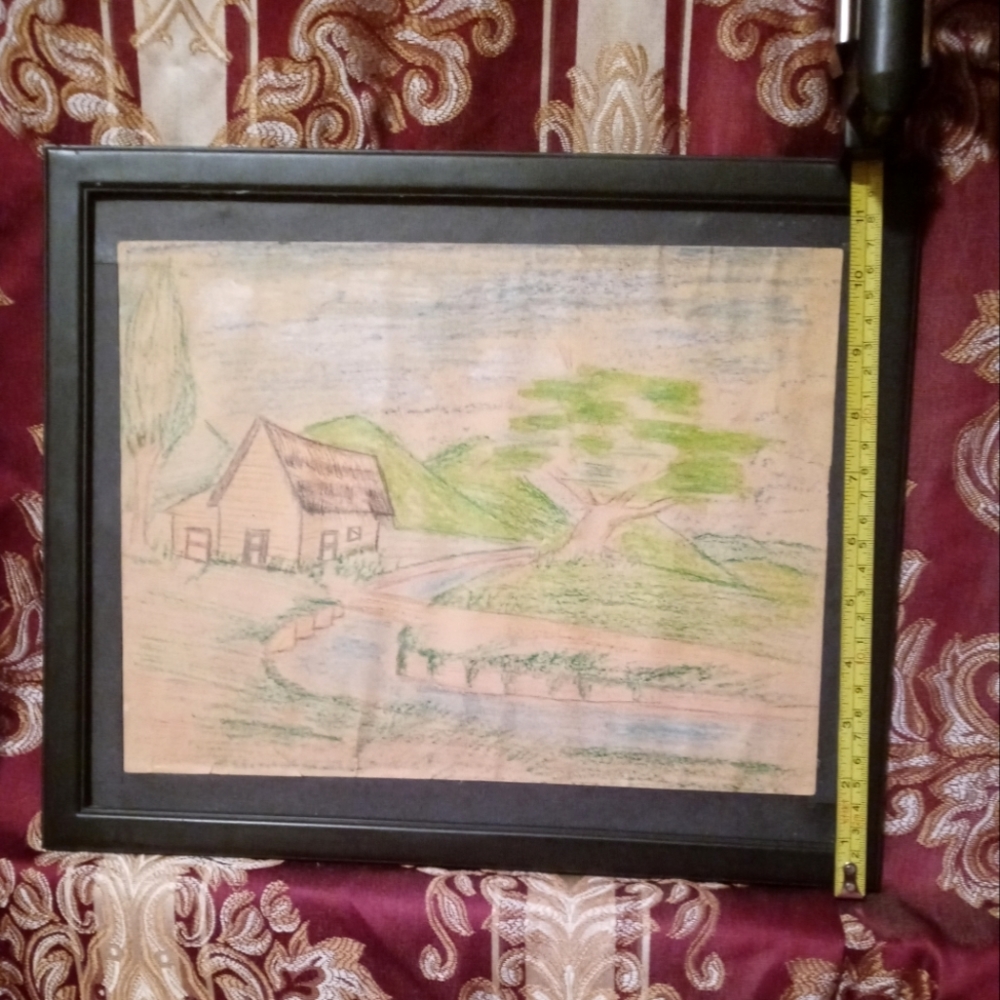 Hand drawn/painted wall art - Picture 3 of 3